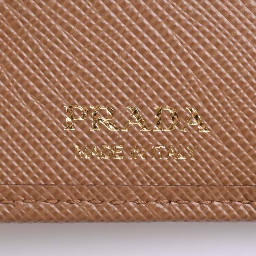 PRADA プラダ サフィアーノ トライアングルロゴ 二つ折り