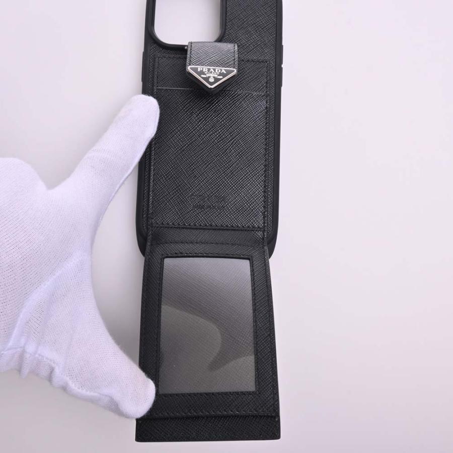 PRADA プラダ サフィアーノ トライアングルロゴ ショルダースト