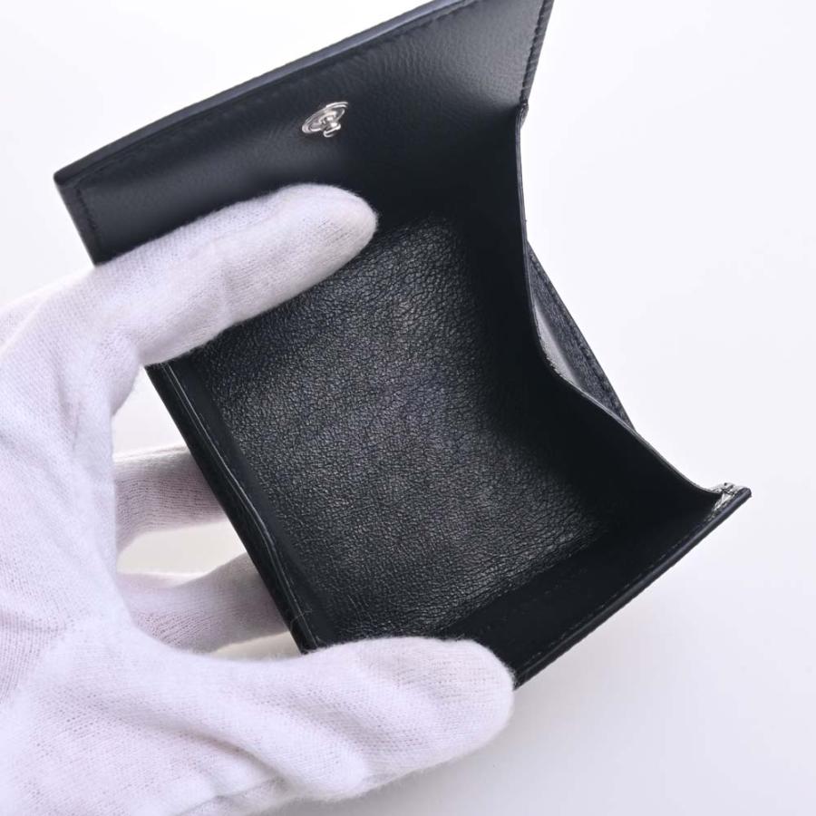 SAINT LAURENT サンローラン レザー 折り畳み式 コインポーチ SAINT LAURENT サンローラン レザー 折り畳み式 コインポーチ