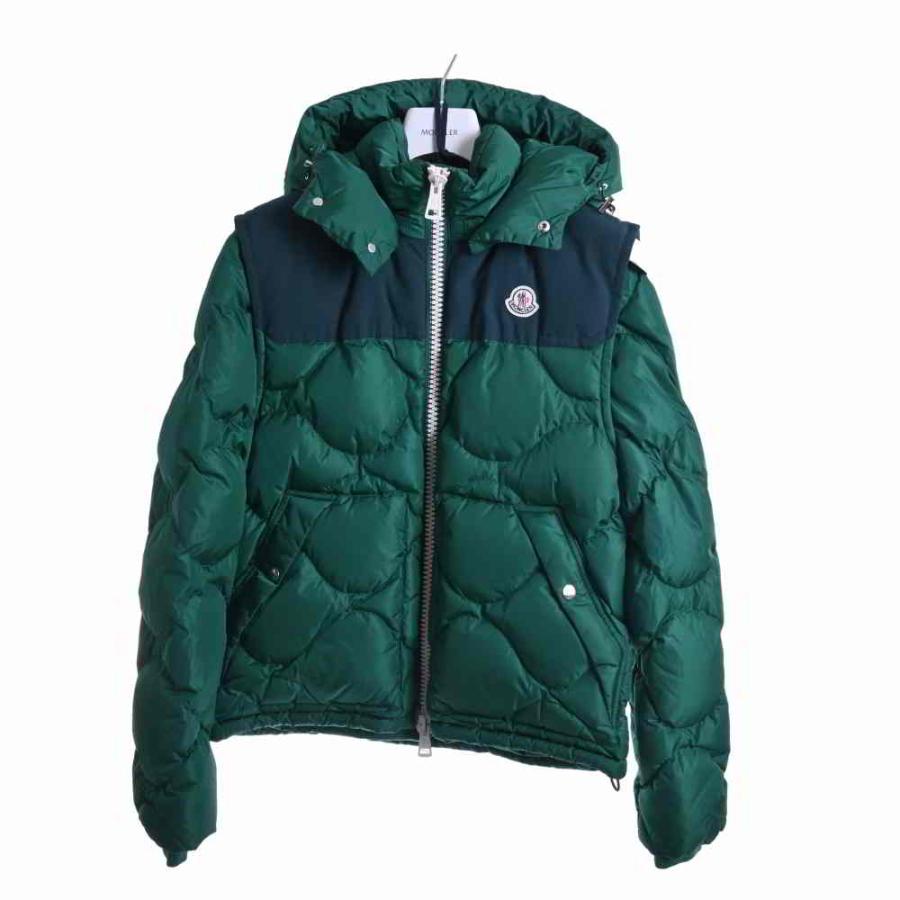 MONCLER モンクレール ナイロン ARLES 2WAY ダウンジャケット グリーン