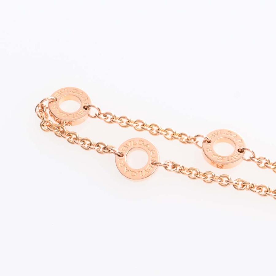 BVLGARI ブルガリ K18PG 1PD ブルガリブルガリ サークル