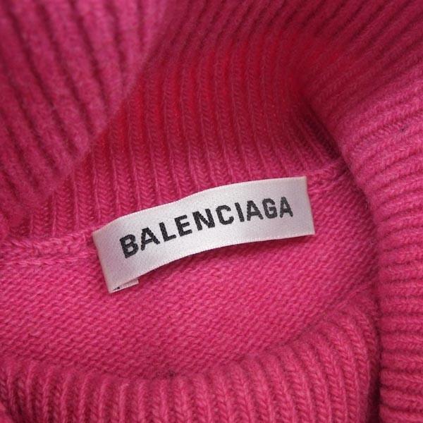 03楽市 本物 Balenciaga バレンシアガ タートルネック ニット ピンク S G ブランド楽市 通販 Yahoo ショッピング