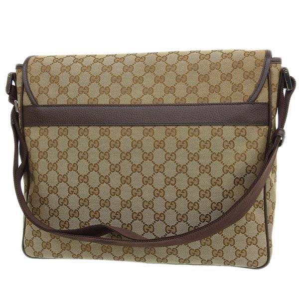 GUCCI Gucci グッチ GGキャンバス メッセンジャー ショルダー