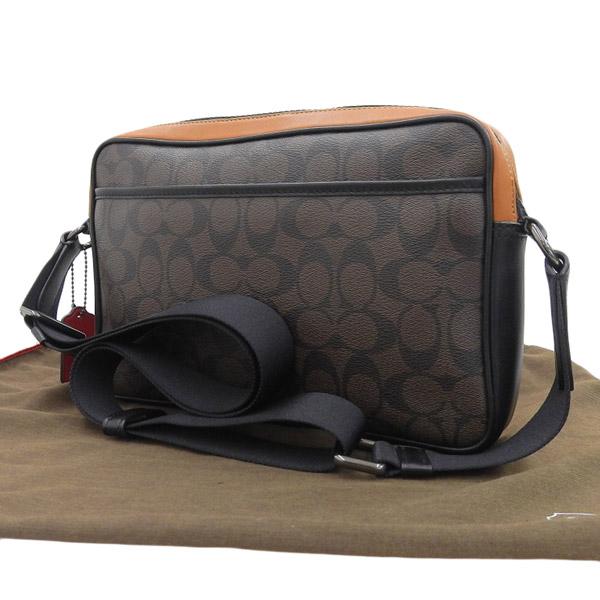 コーチ バッグ メンズ COACH ショルダーバッグ シグネチャー COACH コーチ レザー シグネチャー ショルダーバッグ C2061