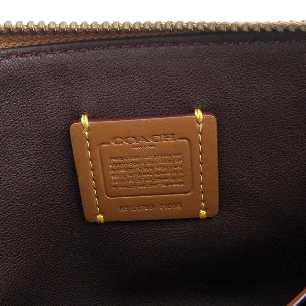 COACH レザー ポーチ ブラウン コーチ COACH ポーチ （ブラウン） -ファッション通販 FASHION