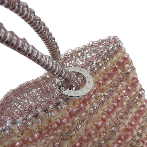 ANTEPRIMA アンテプリマ ワイヤー ボーダー ハンドバッグ ピンク