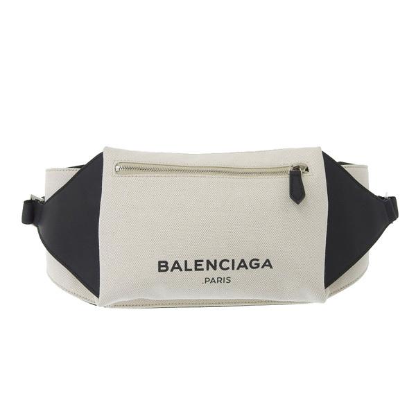 全品送料無料 B楽市本店 新品 Balenciaga バレンシアガ キャンバス ボディバッグ 白 黒 アウトレット送料無料 Quindio Gov Co
