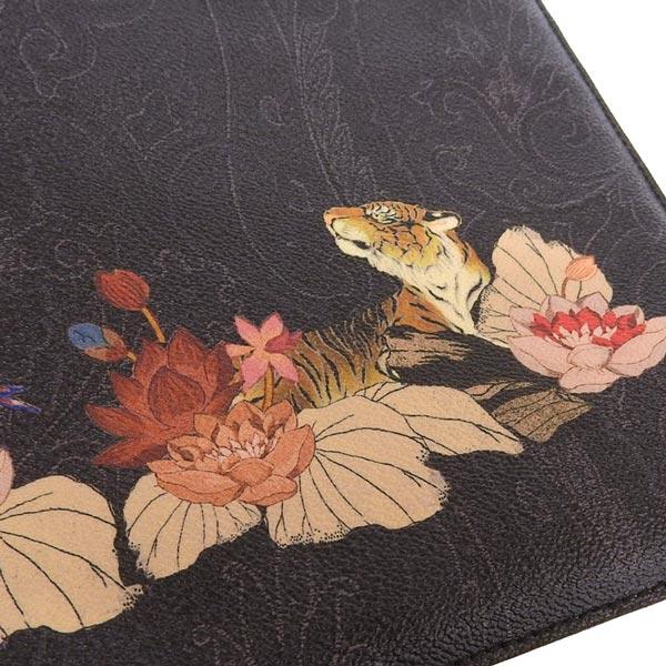 ETRO エトロ タイガー クラッチバッグ セカンドバッグ ブラック ETRO エトロ タイガー クラッチバッグ セカンドバッグ ブラック