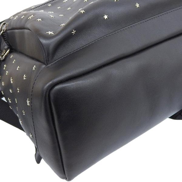 JIMMY CHOO ジミーチュウ レザー スター スタッズ バックパック JIMMY CHOO ジミーチュウ レザー スター スタッズ バックパック