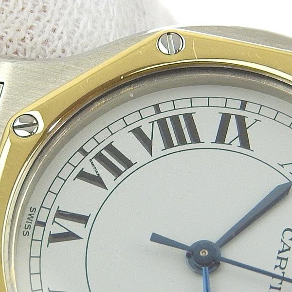 Cartier カルティエ サントスオクタゴンLM ボーイズ オートマ SS gg【時計】｜b-rakuichi｜08