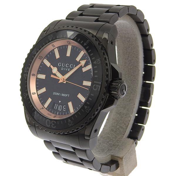 GUCCI グッチ 腕時計136.2 GUCCI Gucci グッチ ダイブ メンズ クォーツ 136.2 SS gg【時計