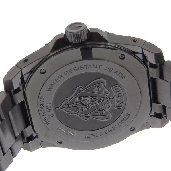 GUCCI Gucci グッチ ダイブ メンズ クォーツ 136.2 SS gg【時計