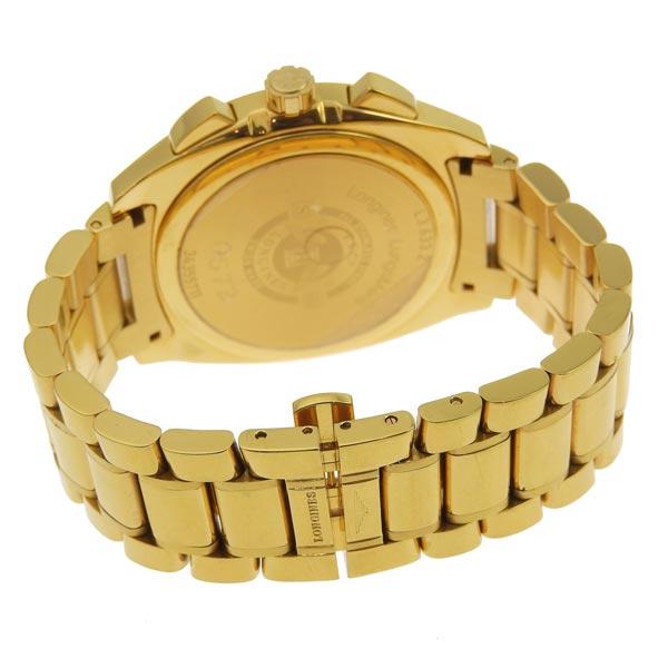 LONGINES ロンジン L3.633.2 腕時計(クォーツ) ゴールド LONGINES（ロンジン） ルンゴマーレ クロノ メンズ クォーツ L3.633.2