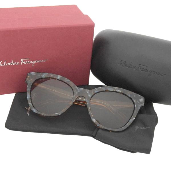 FERRAGAMO Ferragamo フェラガモ キャットアイ サングラス #54