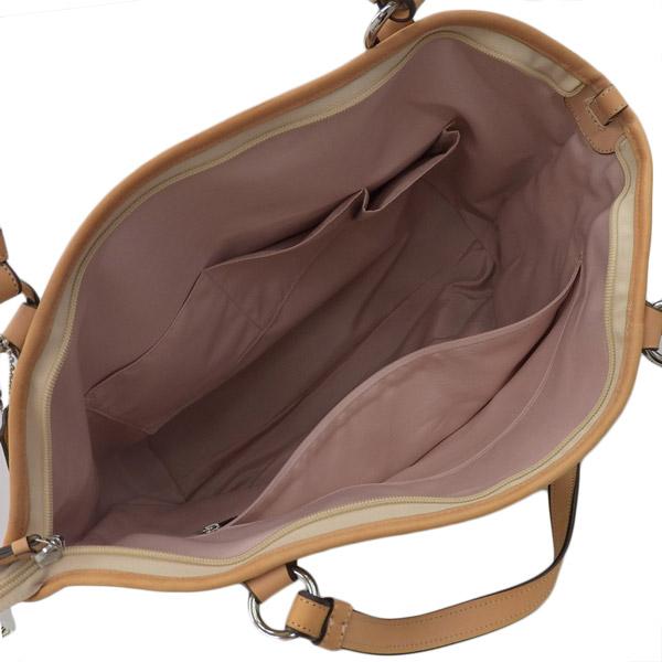 COACH コーチ シグネチャー 2WAY トートバッグ F77319 ブラウン 
