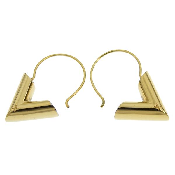 LOUIS VUITTON ルイヴィトン エセンシャルV フープ イヤリング