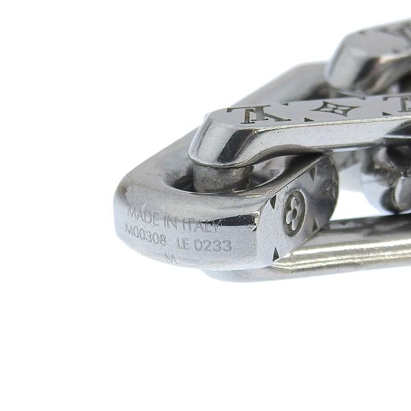 極上美品　ルイヴィトン　ブレスレット　シルバー　チェーン　モノグラム LOUIS VUITTON - ルイ ヴィトン ブレスレット モノグラム