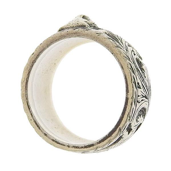 GUCCI Gucci グッチ SV925 キャットヘッド リング #18 シルバー 16号
