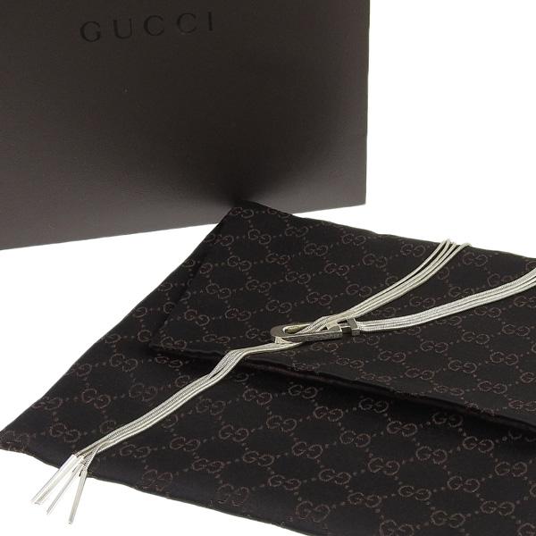 Gucci グッチ SV925 ブランデッドG ラリエット ネックレス シルバー レディース gy｜b-rakuichi｜08