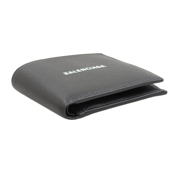 BALENCIAGA Balenciaga バレンシアガ レザー ロゴ 二つ折り