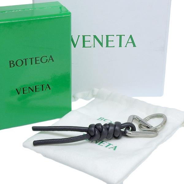 Bottega Veneta ボッテガヴェネタ レザー トライアングル キーリング ブラック レディース gy｜b-rakuichi｜08