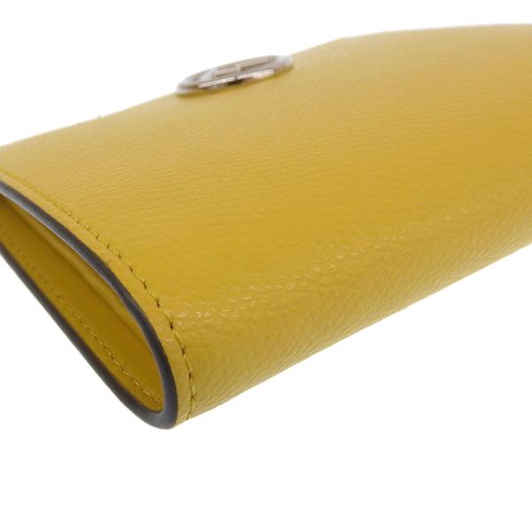 FENDI フェンディ エフイズ レザー 二つ折り コンパクト財布