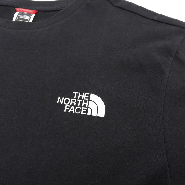 THE NORTH FACE ザ・ノースフェイス コットン ロゴ 半袖Tシャツ #L ブラック メンズ gy｜b-rakuichi｜04