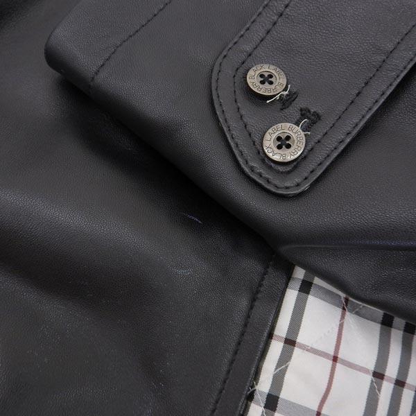 BURBERRY BLACK LABEL バーバリーブラックレーベル レザー