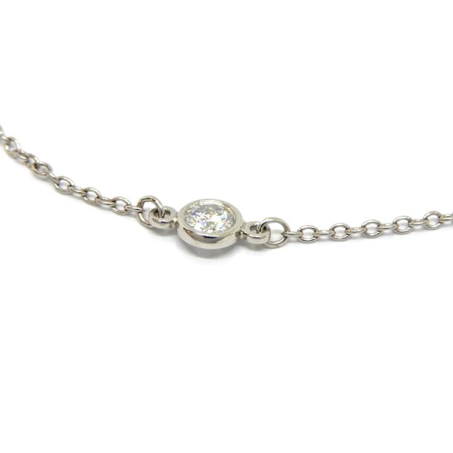TIFFANY&Co. TIFFANY ティファニー Pt950 バイザヤード 5Pダイヤ