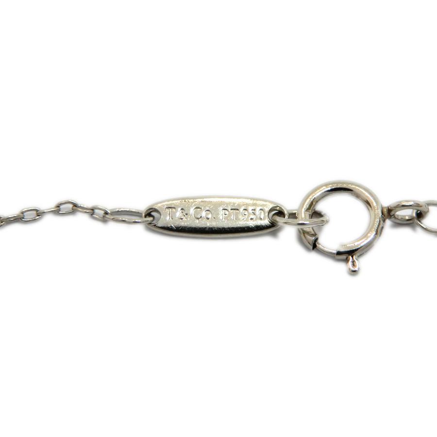 【極美品】ティファニー pt950 バイザヤード ダイヤ ブレスレット 6170 TIFFANY&Co. TIFFANY ティファニー Pt950 バイザヤード 5Pダイヤ