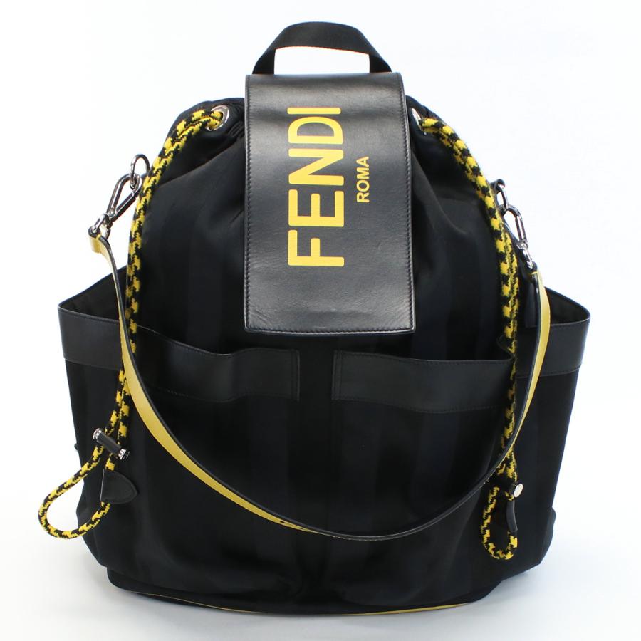 FENDI フェンディ バックパック 7VZ056 リュック ナイロン メンズ 