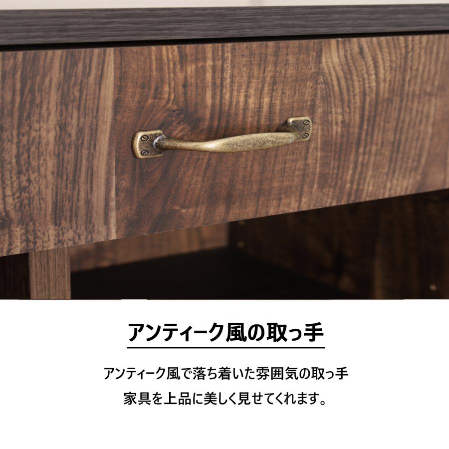 木製絵本棚 引き出し付き タカシン家具工業 本棚 引き出し 絵本棚 ヴィンテージ 絵本ラック
