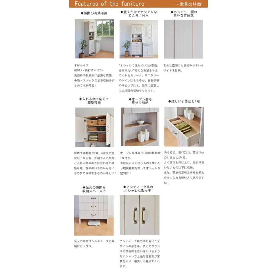 タカシン家具工業 ランドリー サニタリーチェスト ラック 引出 タカシン家具工業 ランドリー サニタリーチェスト ラック 引出