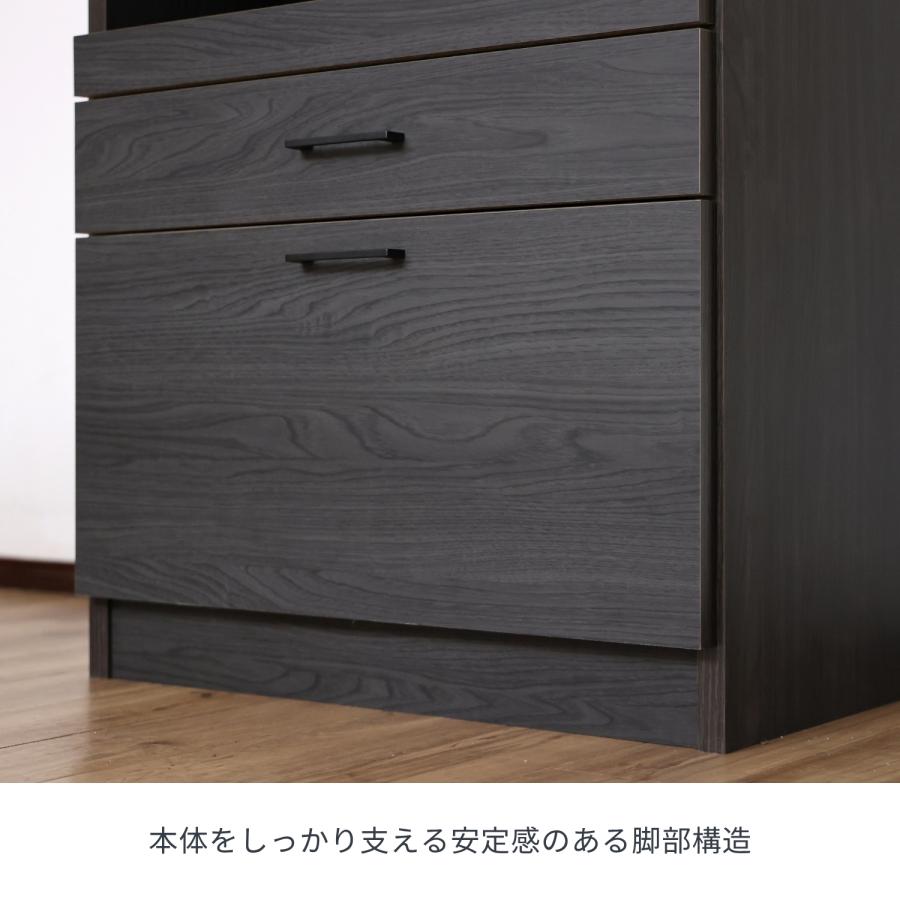 タカシン家具工業 キッチン収納ラック クッチーナ cu-1860sr レンジ台