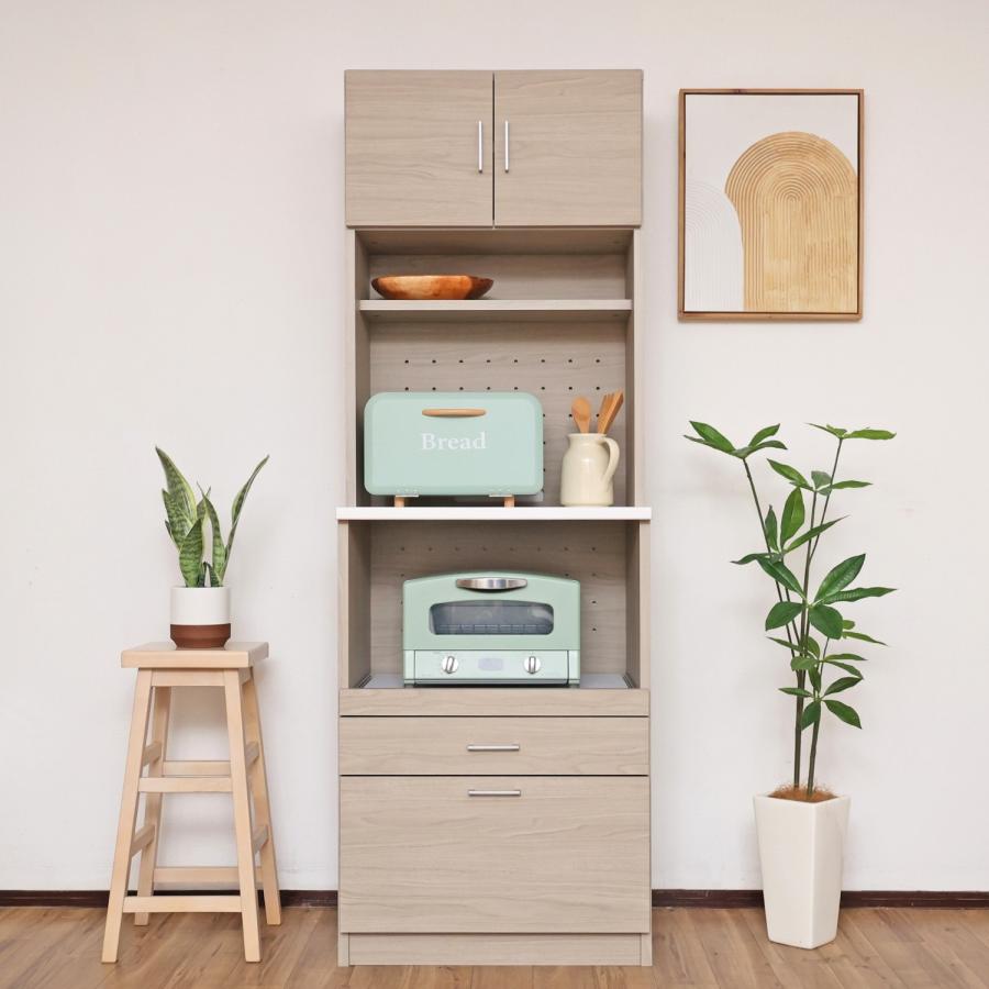 タカシン家具工業 キッチン収納ラック クッチーナ cu-1860sr レンジ台