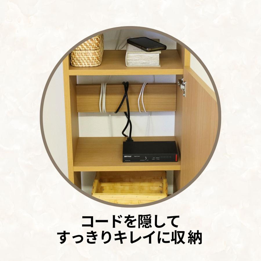 タカシン家具工業 ルーター収納 電話台 ケーブルボックス FAX台 タカシン家具工業 ルーター収納 電話台 ケーブルボックス FAX台