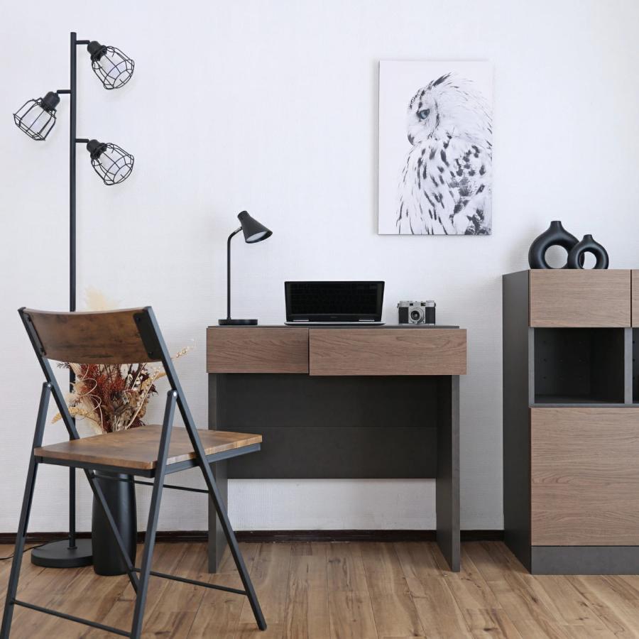 タカシン家具工業 デスク 幅75.5cm 学習机 ゼフィーロ ZE-750D