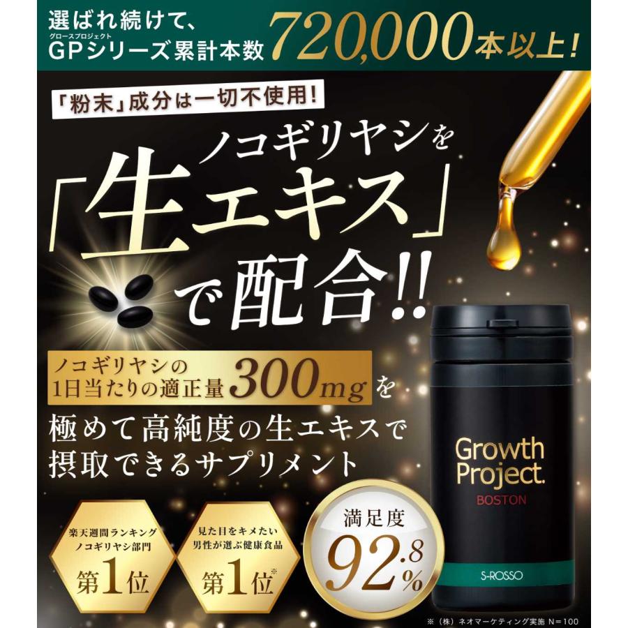 ノコギリヤシ サプリ BOSTON ボストン 6本 180日分 サプリメント 亜鉛  