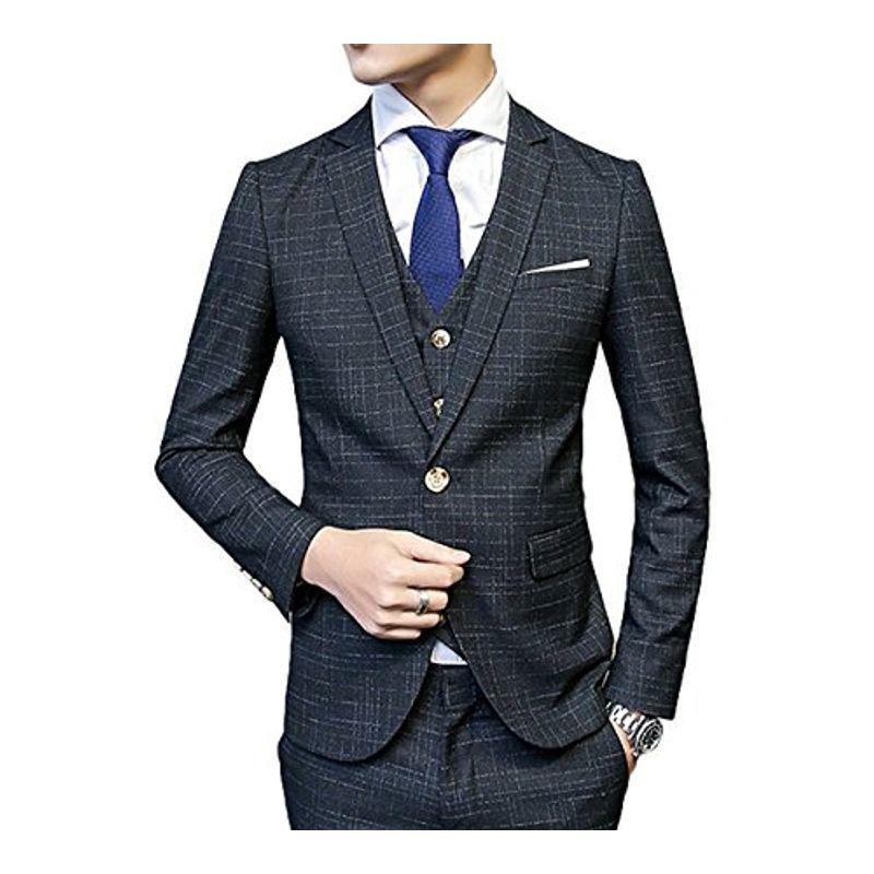 Ceen スリーピース メンズ その他スーツ フォーマル オシャレ スタイリッシュスーツ ビジネス パーティー スーツ フォーマル 春秋 B Shop