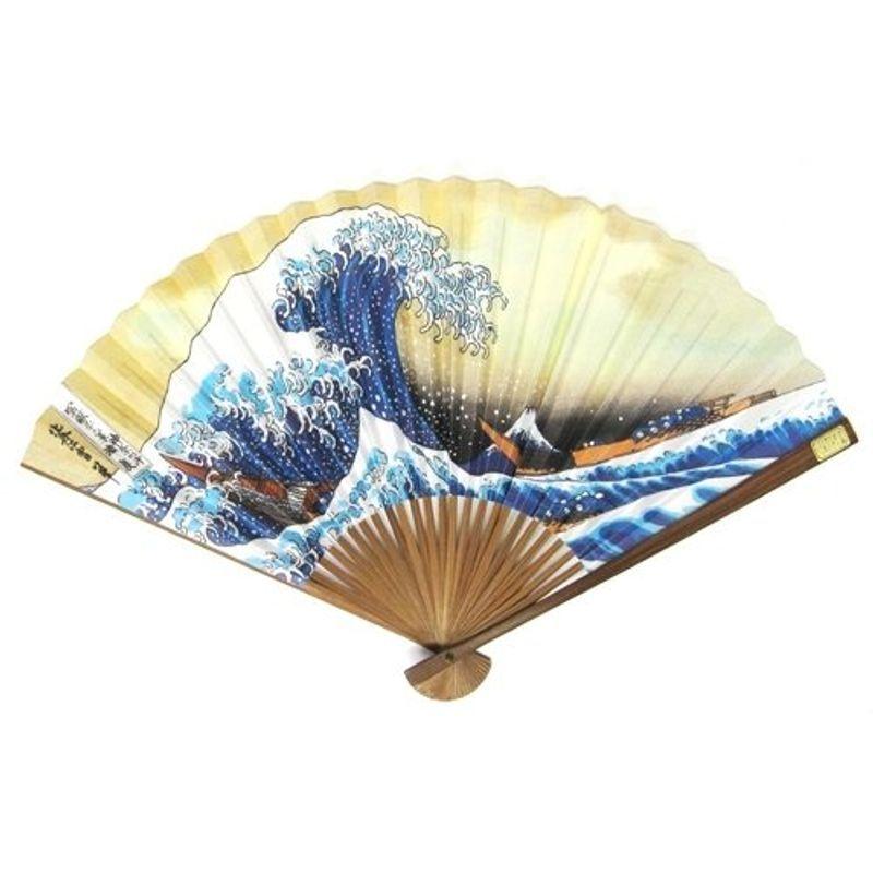 日本のお土産 日本の伝統 日本扇子 浮世絵 扇子 マジック扇子 唐木 葛飾 北斎 波裏 B Shop 通販 Yahoo ショッピング