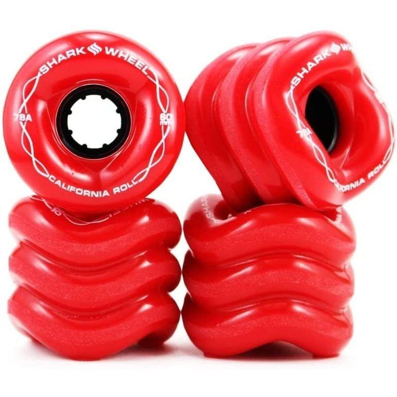 超熱 Shark Wheel カリフォルニアロールススケートボードホイール 60mm