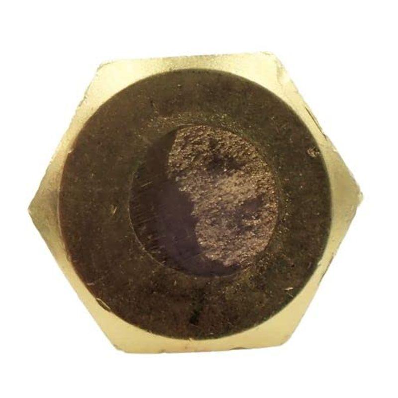 ネジナラ　六角ボルト(全ねじ)　真鍮　6×40　小箱(200個入)
