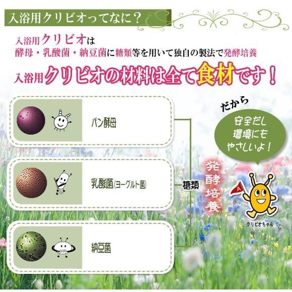 入浴用クリビオ　ゆずタイプ【2個セット】４リットル　お肌に優しい乳酸菌発酵酵素のクリビオ｜b-shop2000｜06