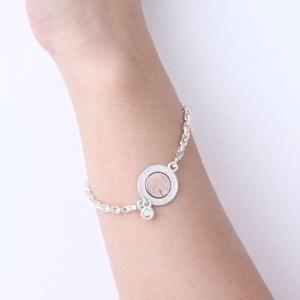 AQUA SILVER SILVER(アクアシルバー) メンズピンク6ペンスコイン