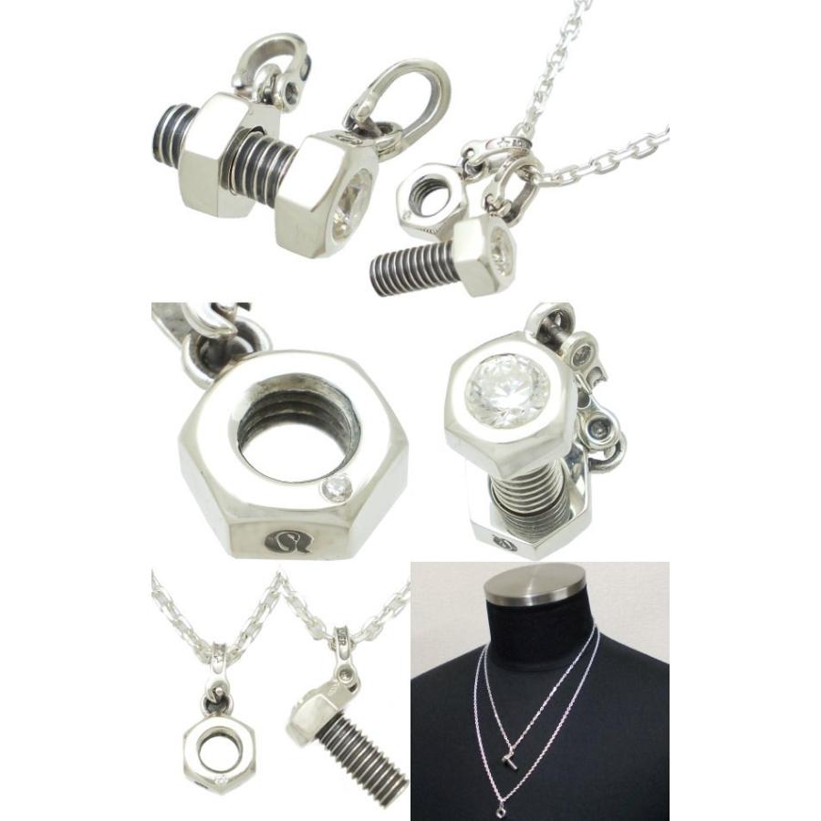 AQUA SILVER SILVER(アクアシルバー) ボルトナットCZシルバー AQUA SILVER SILVER(アクアシルバー) ボルトナットCZシルバー