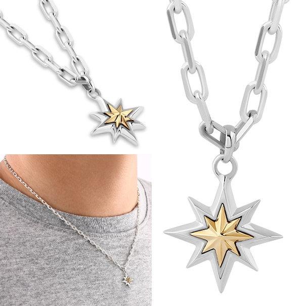 AQUA SILVER（アクアシルバー） スターモチーフ シルバーペンダント 