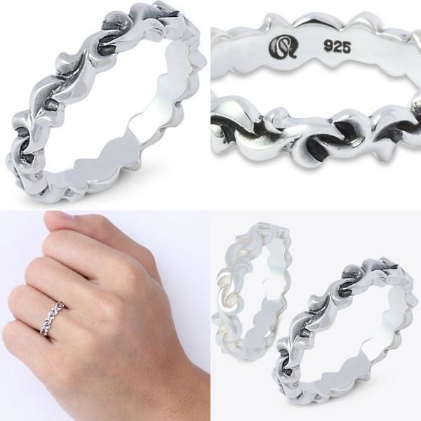 [o-2] Silver925 / 26g BLESS アラベスク ダブルリング o-2] Silver925 / 26g BLESS アラベスク ダブルリング