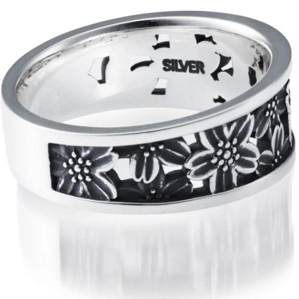 AQUA SILVER（アクアシルバー） 桜 シルバー リング（指輪