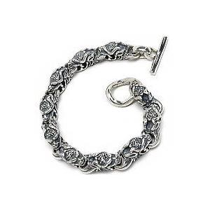 ビルウォールレザー Bill Wall Leather Bwl スモールドラゴンシルバーブレスレット Ld 49 B539 シルバーアクセサリーバズショット 通販 Yahoo ショッピング