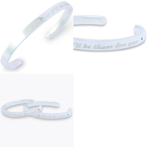 AQUA SILVER(アクアシルバー) メンズサファイアシルバーバングル